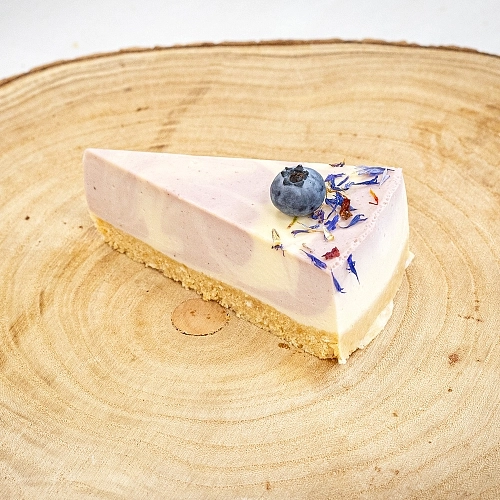 Borůvkový cheesecake